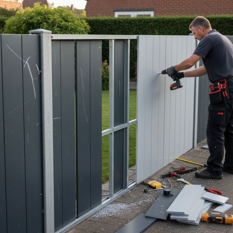 Security Fence Installation